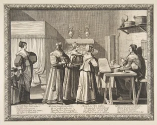Presenter till bruden Presenter till bruden, ca. 1633.