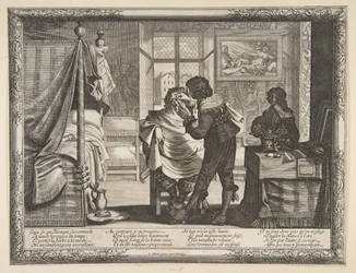 The Barber The Barber, ca. 1632-33.