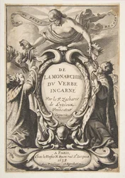 Titelsida: Från det inkarnerade ordets monarki, 1638.