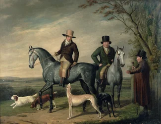 Två gentlemän på Grey Hunters