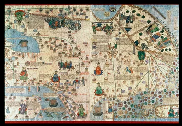 Katalansk Atlas,1375 (karta)