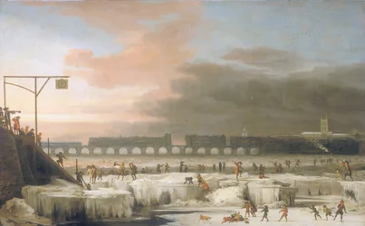 Den frusna Themsen, 1677