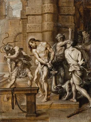 The Flagellation, en brunaille