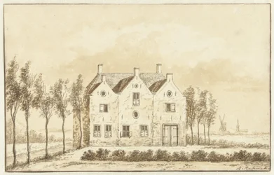 Huset i Kessel nära 