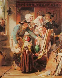 Konstkritiker i Bretagne, 1860