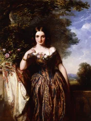 Porträtt av Mrs J. Hardcastle, född Anne Capper