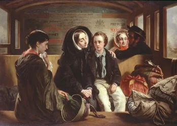 Andra klassen - Avskedet, c.1855