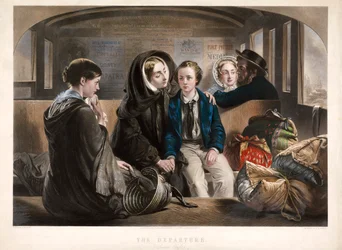 The Departure Second Class, pub. 1857.