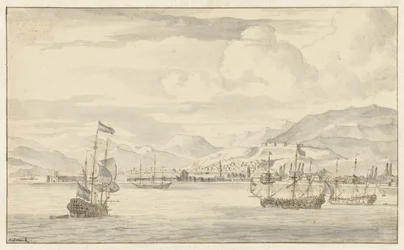 Utsikt över Smyrna (Izmir)