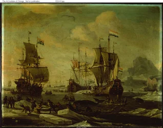Den holländska valfångstflottan