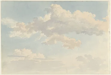Moln mot blå himmel