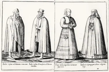 Judiska kläder från 1500-talet från 