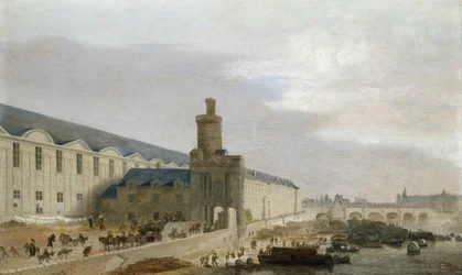 Det stora galleriet i Louvren, ca. 1640.
