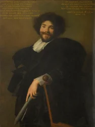 Porträtt av Simon de Vos 1603-1676, 1635.
