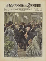 Attacken mot Max Nordau på en sionistisk dansfest i Paris