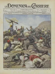 Slaget vid Cars-el-Leben den 17 corr, araber som kapitulerar och fångar som vädjar?