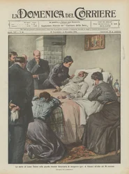 Leone Tolstois död i den lilla järnvägsstationen i Astapowo (regering i Riasan) i gryningen av 20 ström