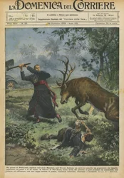 Har ett rådjur attackerats nära Port-Louis, Mauritius huvudstad, i Indiska oceanen?