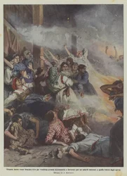 Åttio ryska kvinnor brändes levande för hämnd genom att ha gått med på att arbeta för en lön?