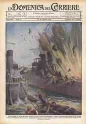 En tragedi i hamnen i Pireus (Grekland)