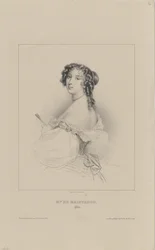 Françoise dAubigné, Marquise de Maintenon 1635-1719, 1830-1840-talet.