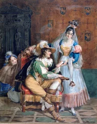 Galant, omkring 1820-1857
