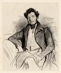 Porträtt av Charles Plantade