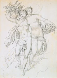 Psyke och Amor, c1820-1857