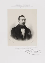 Nationalförsamlingen, galleri över folkets representanter - Toussaint Bravard (Puy-de-Dôme)