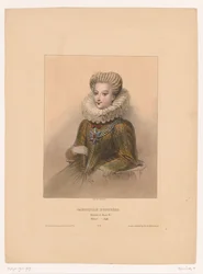 Porträtt av Gabrielle d