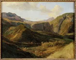 Templet i Segesta, Sicilien (målning på duk)