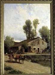 Giuseppe Verdis födelseplats i Roncole di Busseto