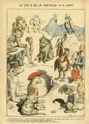 Illustration av Achille Lemot (1846-1909) i Le Pelerin