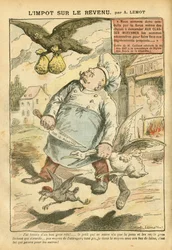 Illustration av Achille Lemot (1846-1909) i Le Pelerin