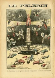 Illustration av Achille Lemot (1846-1909) i Le Pelerin