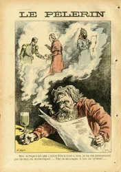 Illustration av Achille Lemot (1846-1909) i Le Pelerin