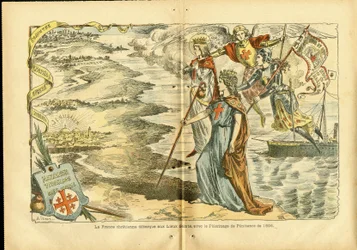 Illustration av Achille Lemot (1846-1909) i Le Pelerin