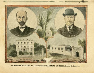 Illustration av Achille Lemot (1846-1909) i Le Pelerin