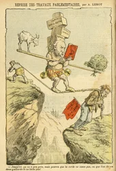 Illustration av Achille Lemot (1846-1909) i Le Pelerin