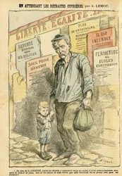 Illustration av Achille Lemot (1846-1909) i Le Pelerin