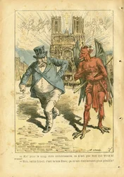 Illustration av Achille Lemot (1846-1909) i Le Pelerin