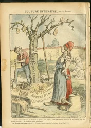 Illustration av Achille Lemot (1846-1909) i Le Pelerin