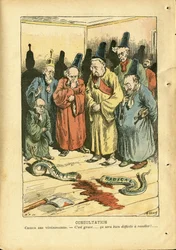 Illustration av Achille Lemot (1846-1909) i Le Pelerin
