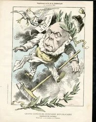 Le Triboulet, satirisk i svartvitt