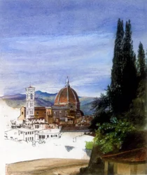 Florens från Boboli Gardens (oavslutad)