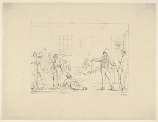 Att köpa en ersättare i norr under kriget från Confederate War Etchings, 1861-63.