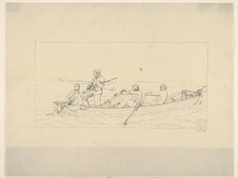 Marylanders som korsar Potomac för att gå med i södra armén från Confederate War Etchin..., 1861-63.