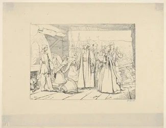Erbjudande av klockor som ska kastas in i kanoner från Confederate War Etchings, 1861-63.