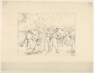 Valiant Men Dat Fite Mit Siegel från Confederate War Etchings, 1861-63.