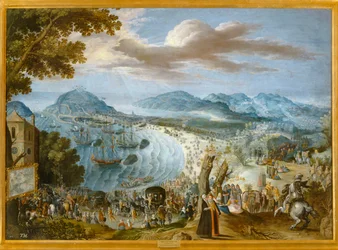 Kung Filip III:s landstigning i San Sebastian